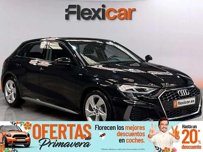 Usado Audi A3 Sportback 110 CV (80 kW) 2021 Negro Utilitario