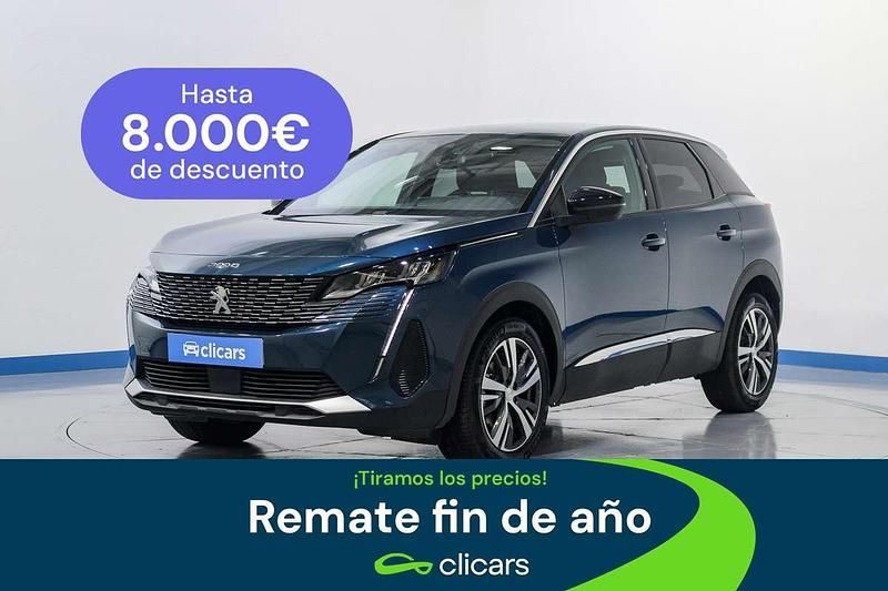 Azul Usado 2022 Peugeot 3008 Allure SUV | 15.890 € (Super precio) - Imagen 1/4