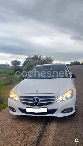 Usado Mercedes E220 Avantgarde 170 CV (125 kW) 2016 Blanco Berlina