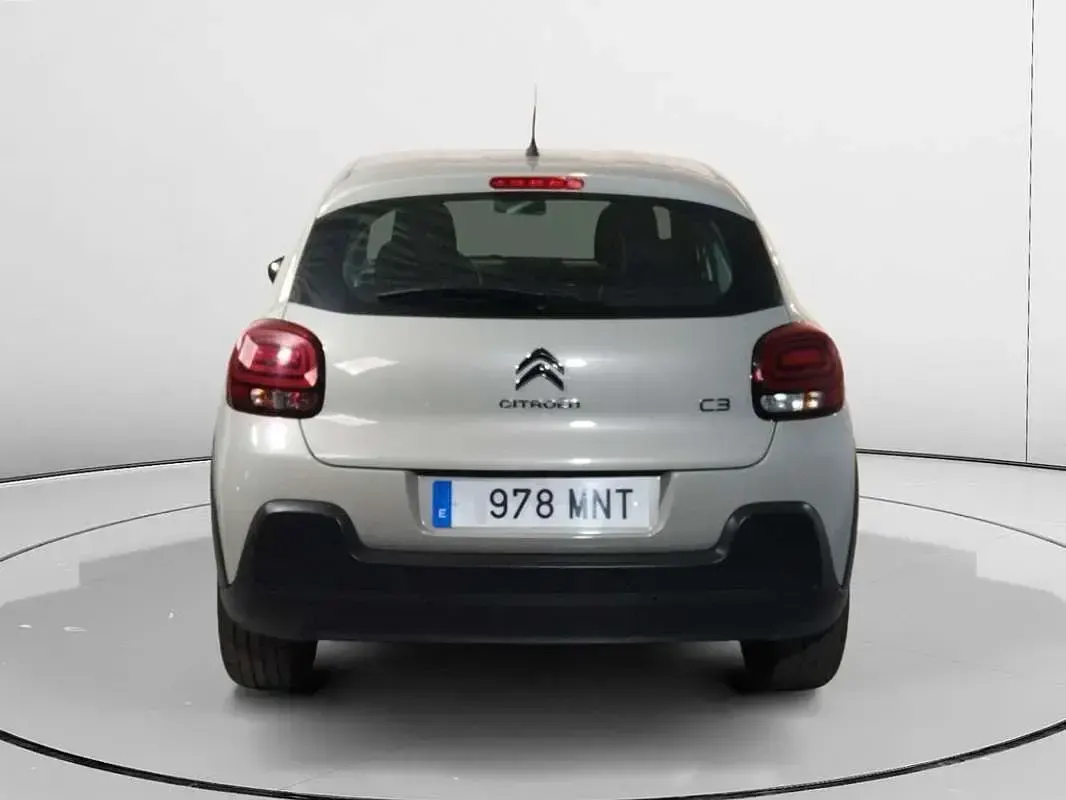 Usado Citroën C3 Feel 82 CV (60 kW) 2023 Gris Utilitario