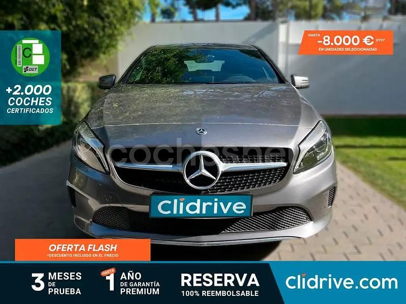 Gris / plata Usado 2018 Mercedes CLA200 Berlina | 20.490 € (Super precio) - Imagen 1/3