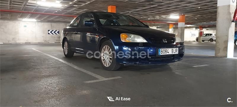 Usado Honda Civic ES 125 CV (91 kW) 2001 Azul Coupe