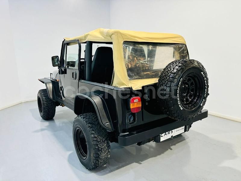 Usado Jeep Wrangler 121 CV (88 kW) 1995 Negro SUV