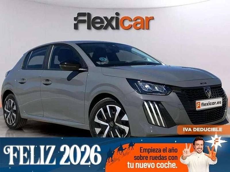 Gris Usado 2024 Peugeot 208 Active Utilitario | 12.990 € (Buen precio) - Imagen 1/4