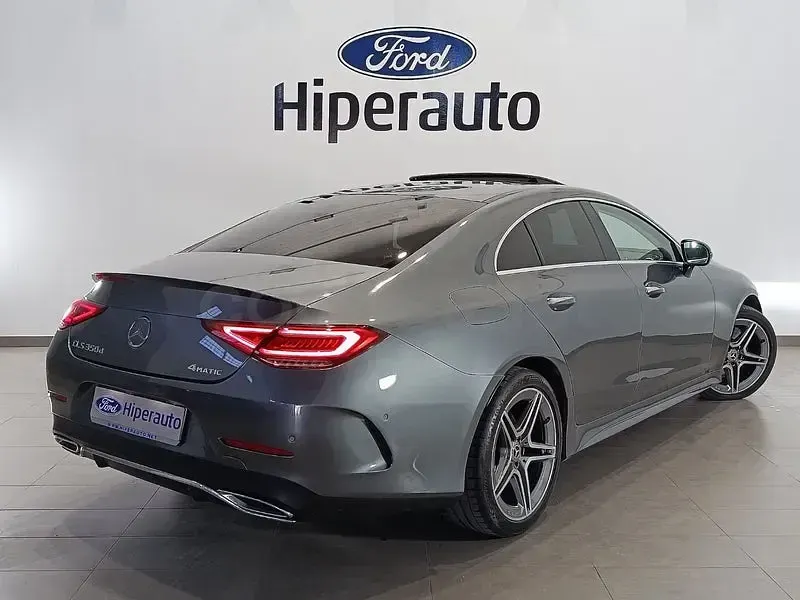 Usado Mercedes CLS350 286 CV (210 kW) 2020 Gris / plata Coupe
