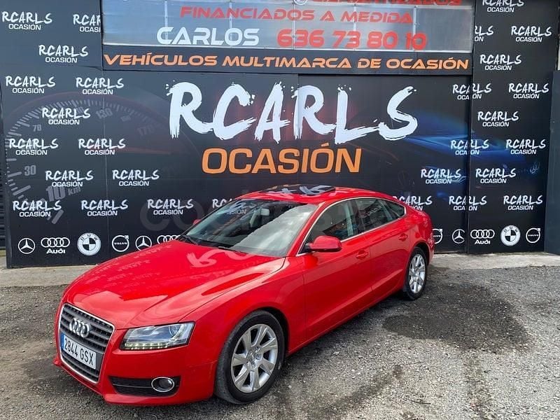 Usado Audi A5 Sportback 143 CV (105 kW) 2010 Rojo Utilitario