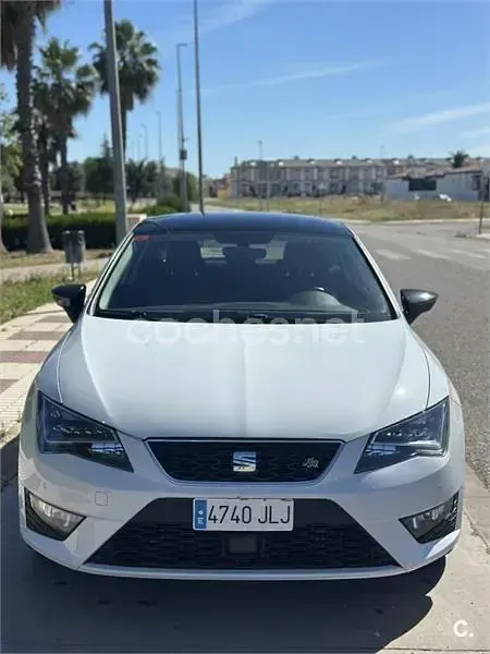 Usado Seat Leon SC FR 184 CV (135 kW) 2016 Blanco Utilitario