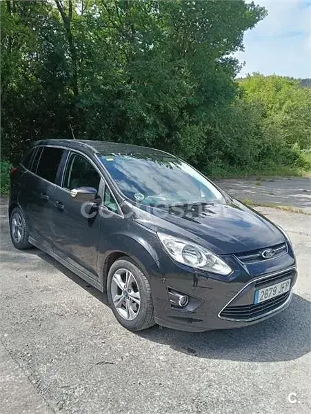 Usado Ford Grand C-Max Titanium 115 CV (84 kW) 2015 Negro Monovolumen