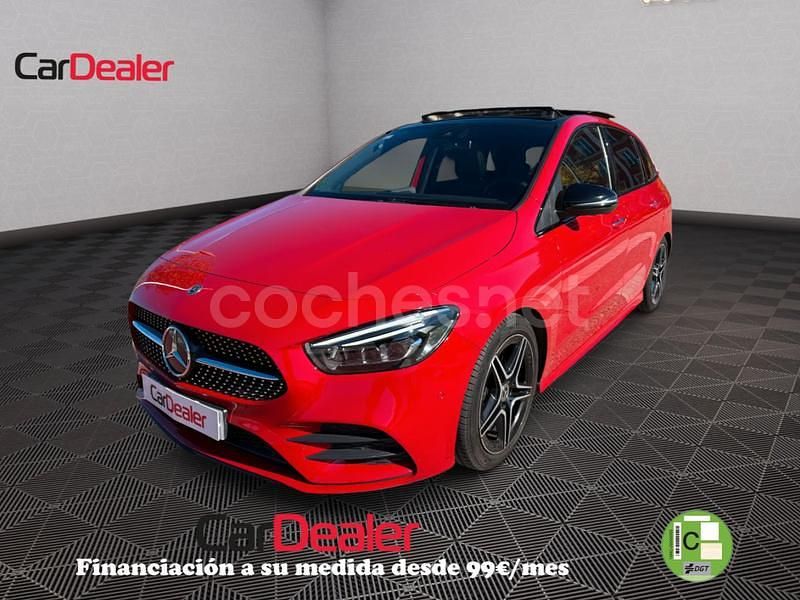 Rojo Usado 2020 Mercedes B200 Monovolumen | 24.980 € (Un poco caro) - Imagen 1/4