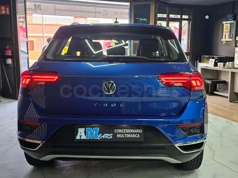 Usado VW T-Roc Advance 150 CV (110 kW) 2019 Azul SUV