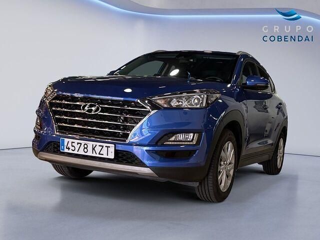 Azul Usado 2019 Hyundai Tucson SUV | 19.900 € (Un poco caro) - Imagen 1/4