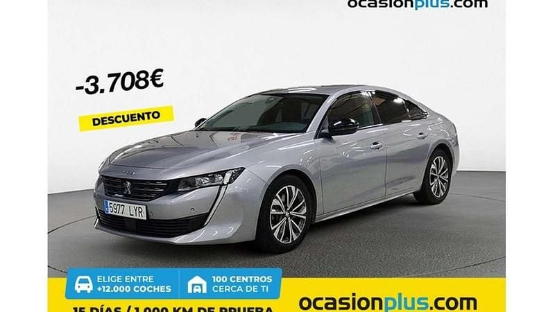 Gris Usado 2022 Peugeot 508 Allure Berlina | 16.182 € (Super precio) - Imagen 1/4