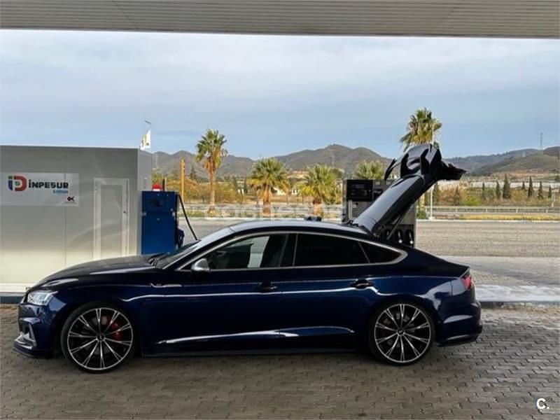 Usado Audi A5 Sportback 354 CV (260 kW) 2017 Azul Utilitario