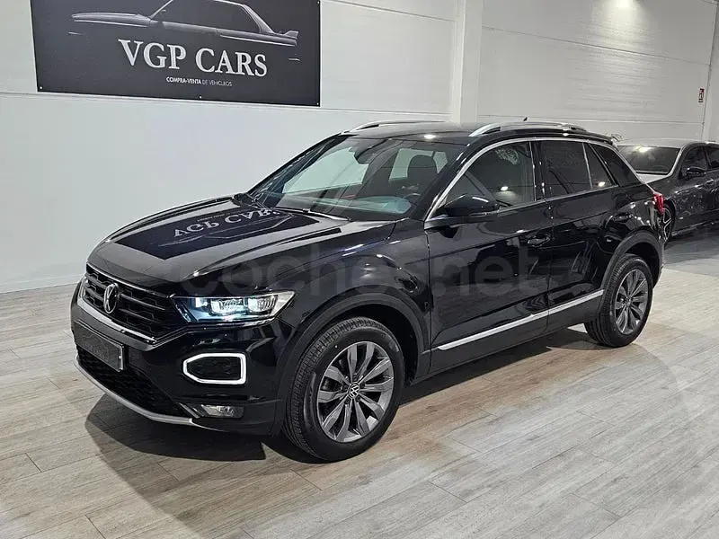 Usado VW T-Roc Sportline 150 CV (110 kW) 2022 Negro SUV