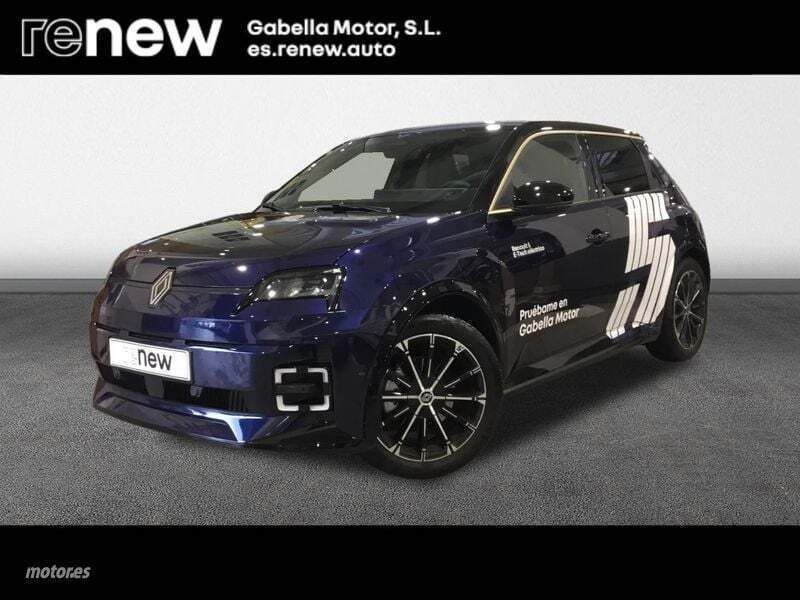 Azul Usado 2024 Renault R5 Iconic Utilitario | 31.500 € - Imagen 1/4