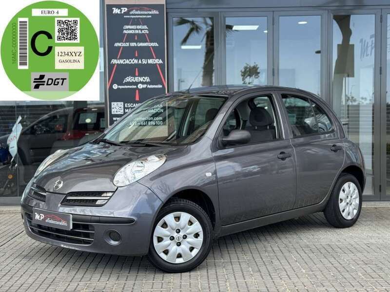 Gris / plata Usado 2006 Nissan Micra Visia Utilitario | 5490 € (Un poco caro) - Imagen 1/4