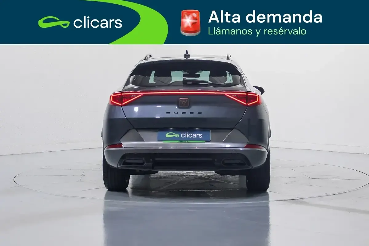 Usado Cupra Formentor 150 CV (110 kW) 2021 Gris / plata SUV
