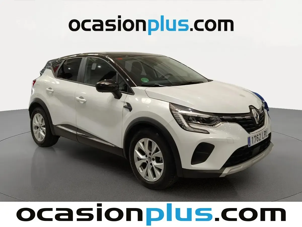 Usado Renault Captur Intens 91 CV (66 kW) 2021 Blanco SUV