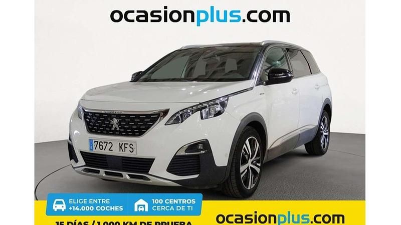 Blanco Usado 2017 Peugeot 5008 Allure Monovolumen | 17.850 € (Precio justo) - Imagen 1/4