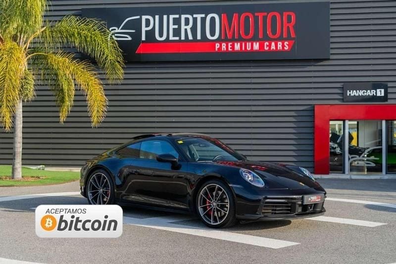 Negro Usado 2020 Porsche 911 Carrera 4S Coupe | 136.990 € (Precio justo) - Imagen 1/4