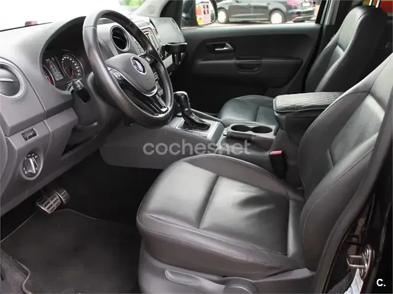 Usado VW Amarok 140 CV (102 kW) 2016 Negro Pickup/Camioneta