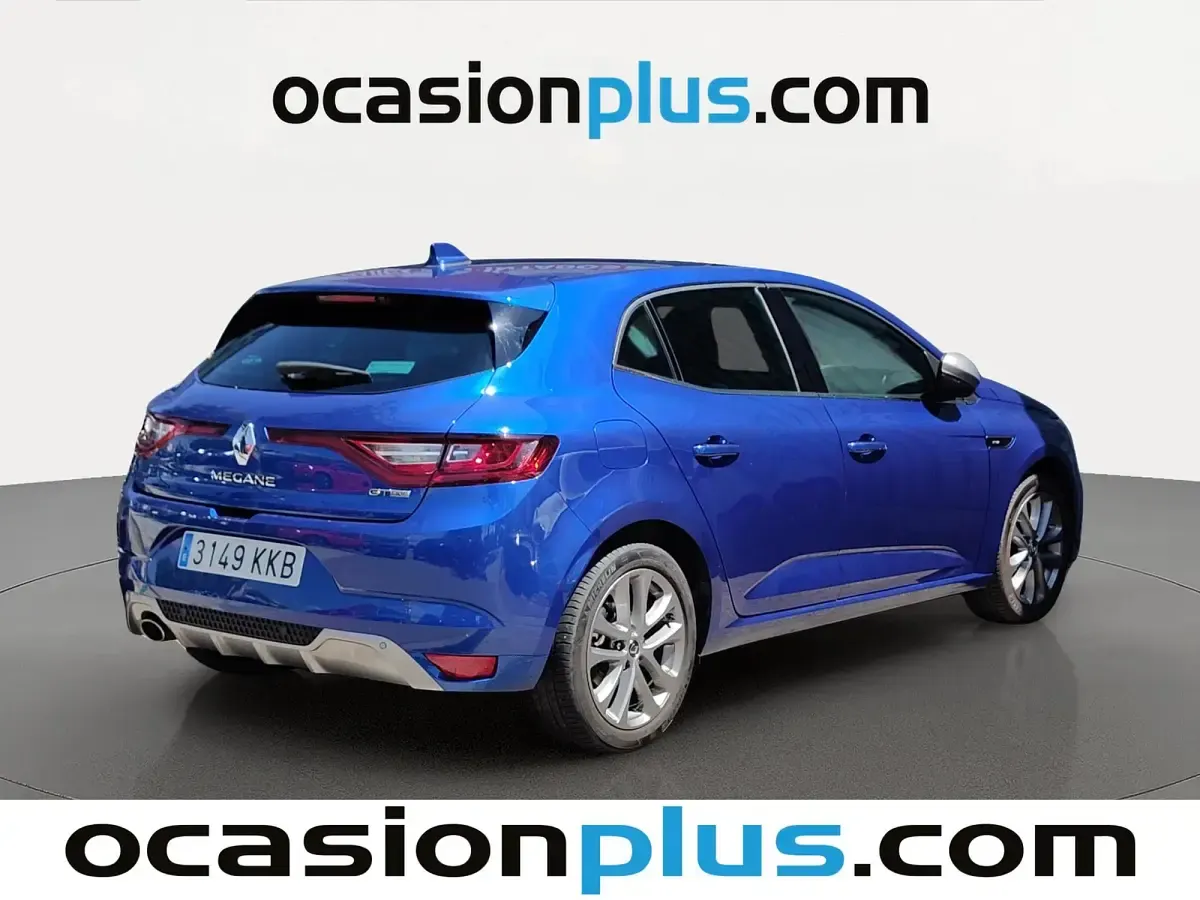 Usado Renault Mégane GT Line GT-Line 132 CV (97 kW) 2018 Azul Utilitario