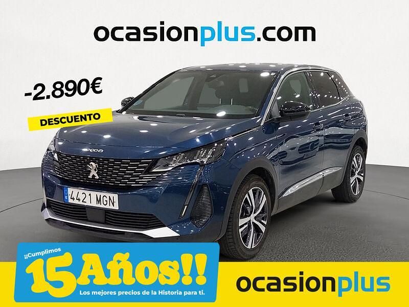 Azul Usado 2023 Peugeot 3008 Allure SUV | 19.700 € (Un poco caro) - Imagen 1/4