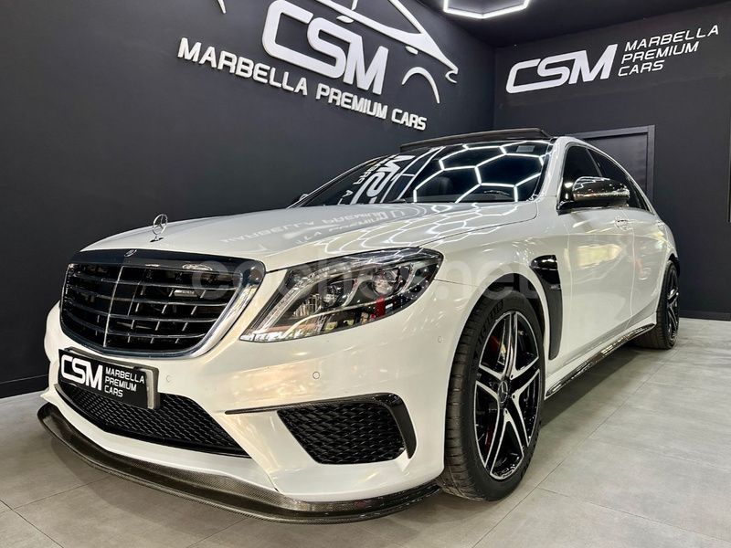 Blanco Usado 2016 Mercedes S63L AMG Berlina | 83.990 € - Imagen 1/4