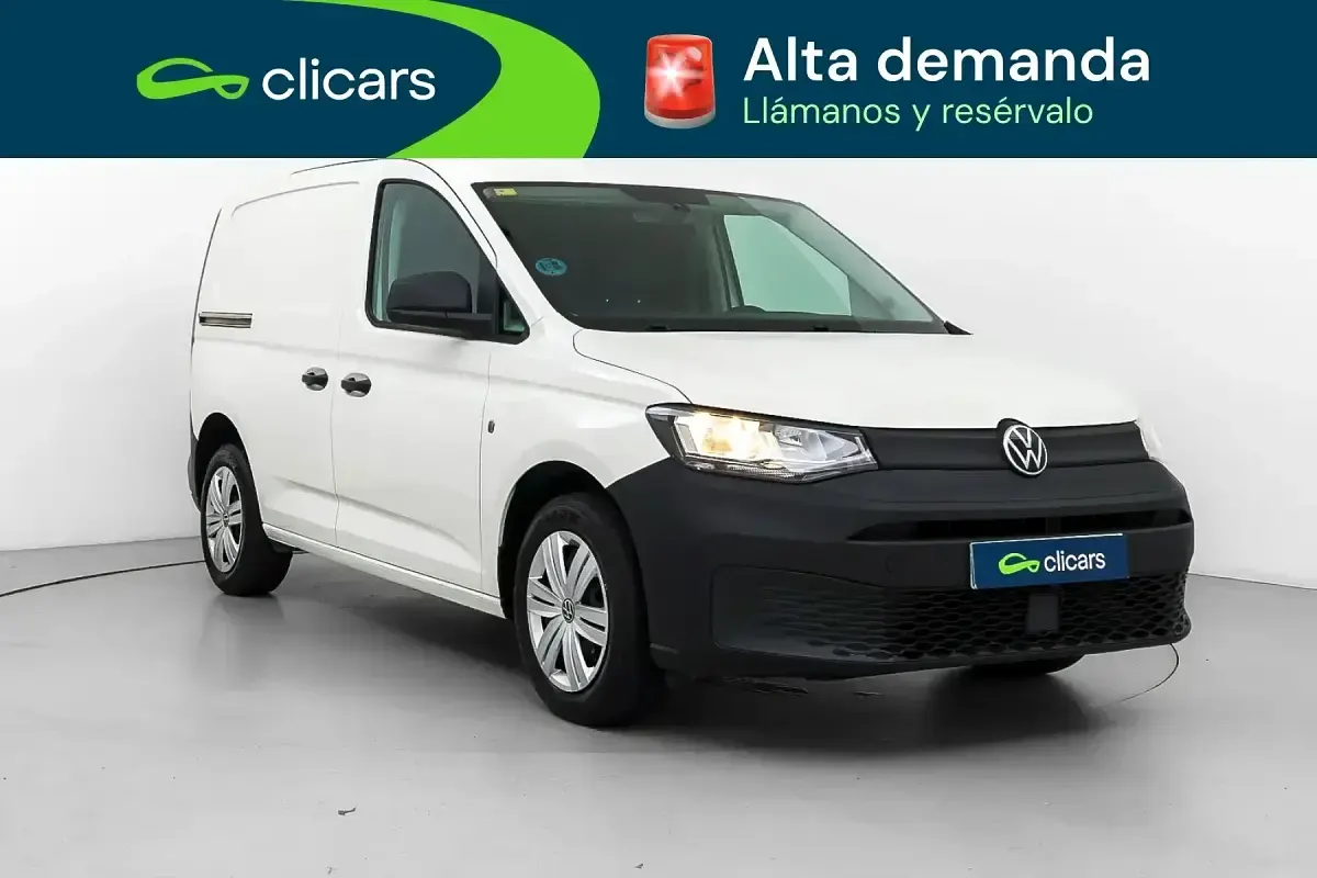 Usado VW Caddy 75 CV (55 kW) 2023 Blanco Monovolumen
