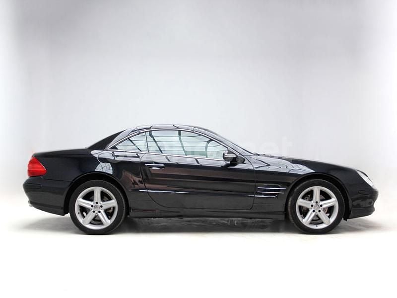 Usado Mercedes SL350 245 CV (180 kW) 2003 Negro Coupe