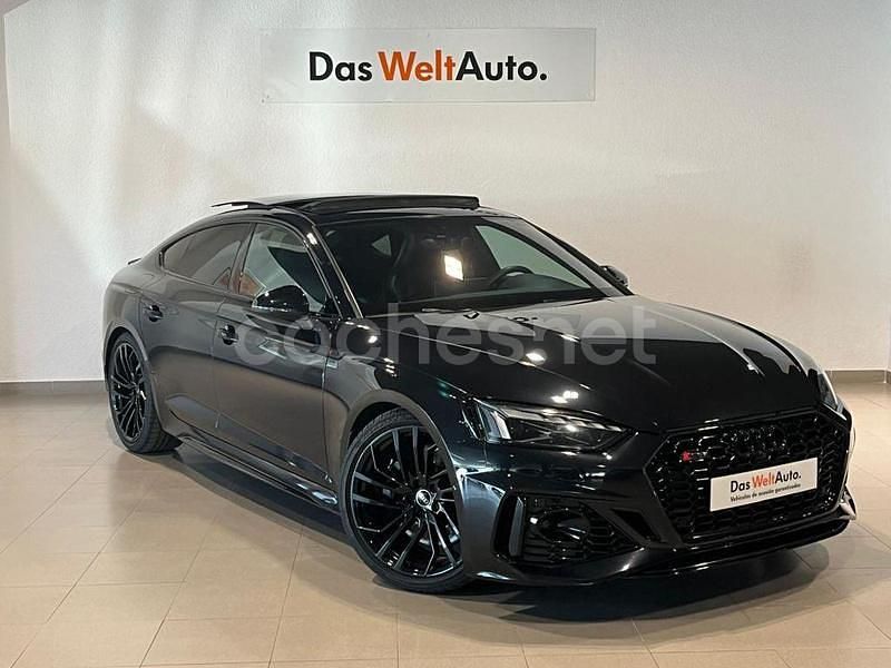 Negro Usado 2022 Audi RS5 Sportback Exclusive Berlina | 74.990 € (Caro) - Imagen 1/4