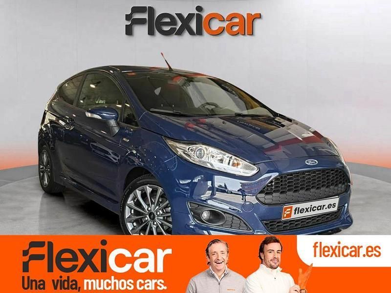 Azul Usado 2017 Ford Fiesta ST-Line Utilitario | 10.490 € (Precio justo) - Imagen 1/4