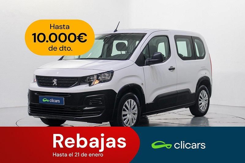 Blanco Usado 2020 Peugeot Rifter Access Monovolumen | 13.490 € (Precio justo) - Imagen 1/4