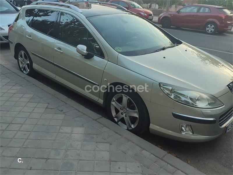 Usado Peugeot 407 Sport 136 CV (100 kW) 2006 Blanco Familiar