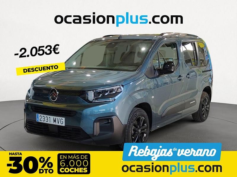 Azul Usado 2024 Citroën Berlingo Monovolumen | 22.590 € (Un poco caro) - Imagen 1/4