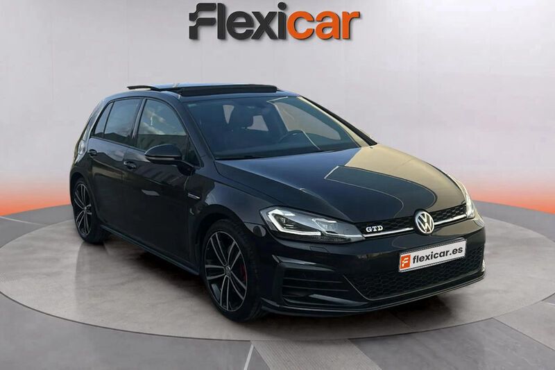 Negro Usado 2017 VW Golf VII GTD Berlina | 22.490 € - Imagen 1/4