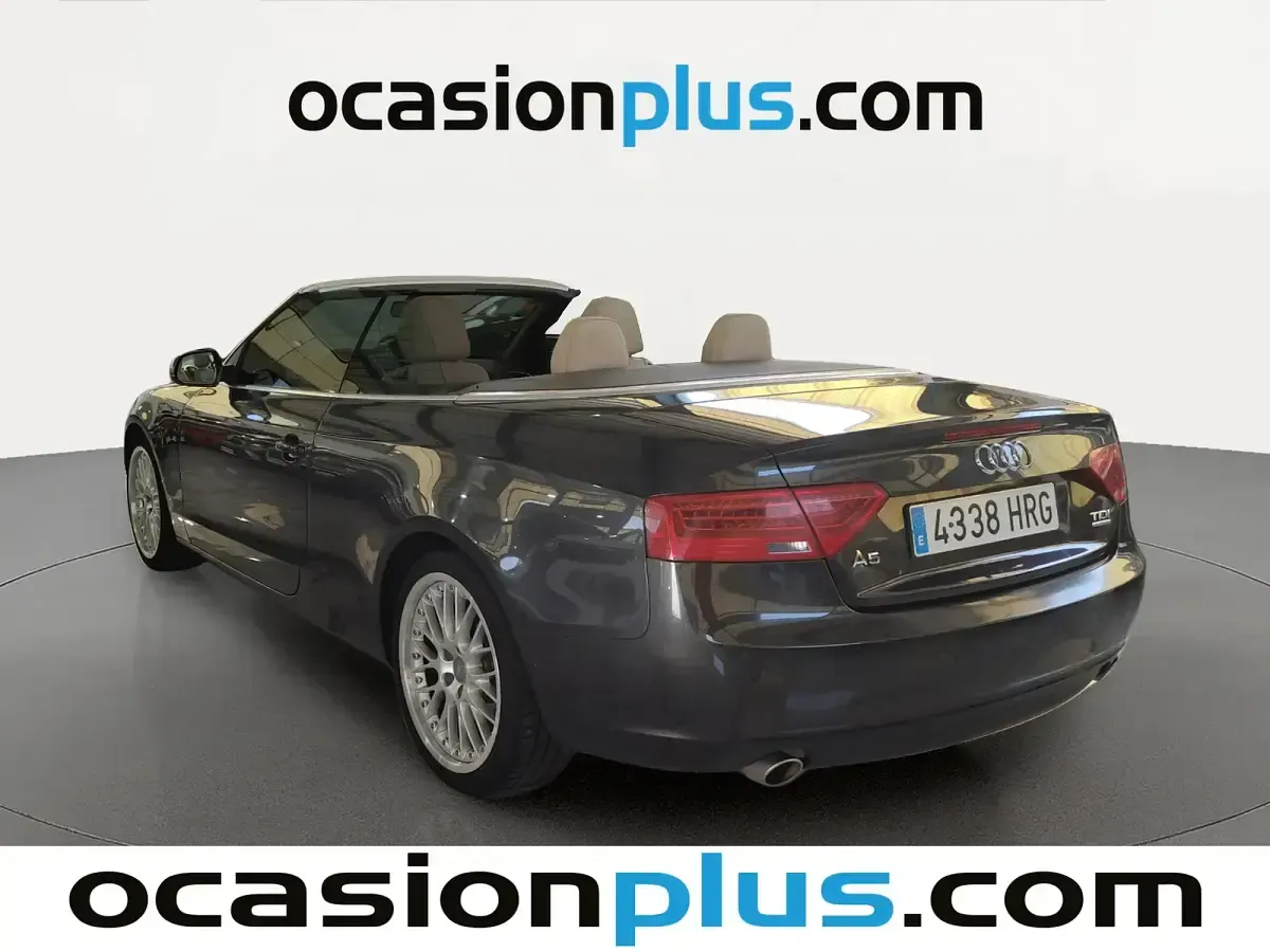 Usado Audi A5 Cabriolet 245 CV (180 kW) 2013 Gris Descapotable
