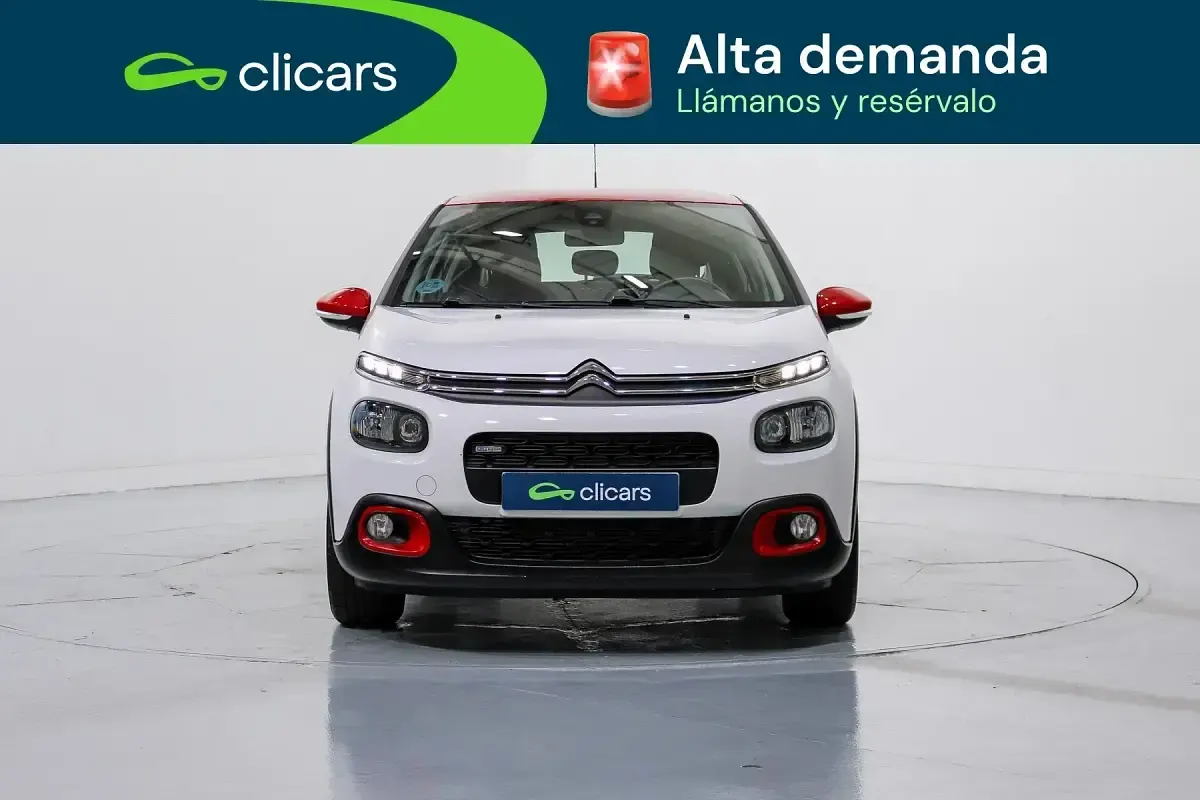 Usado Citroën C3 Feel 68 CV (50 kW) 2017 Blanco Berlina
