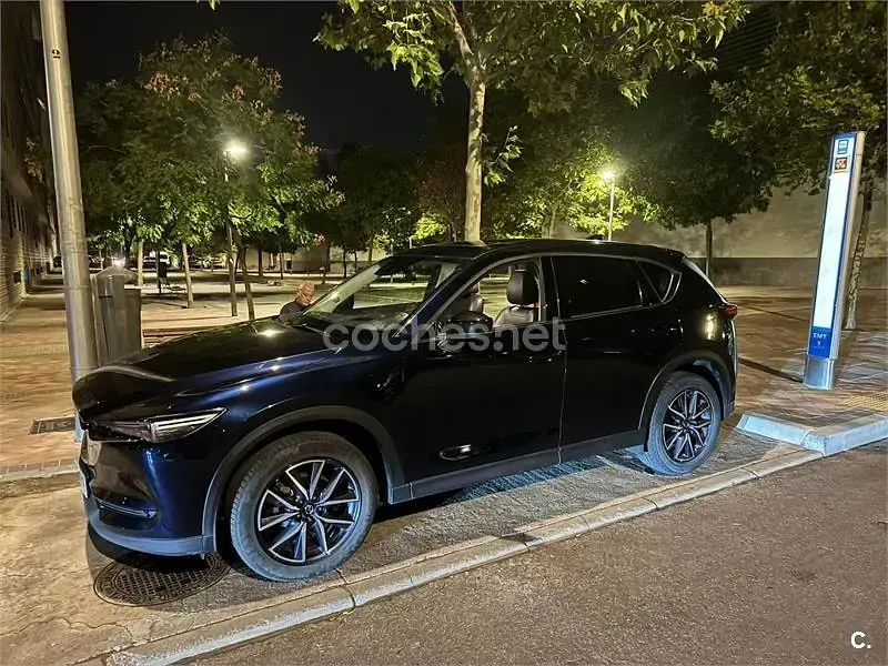 Brugt Mazda CX-5 Sky 184 HK (135 kW) 2018 Blå SUV