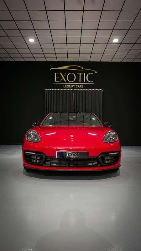 Rojo Usado 2021 Porsche Panamera 4S Sport Turismo Berlina | 107.900 € (Un poco caro) - Imagen 1/4