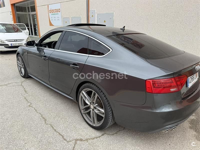 Begagnad Audi A5 Sportback S-Line 150 HK (110 kW) 2015 Grå Halvkombi