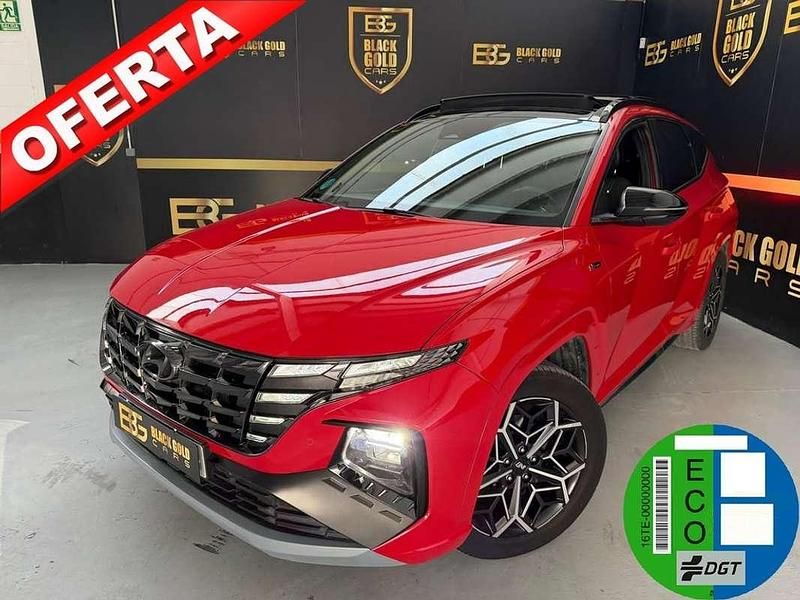 Usado Hyundai Tucson N Line 230 CV (169 kW) 2022 Rojo SUV