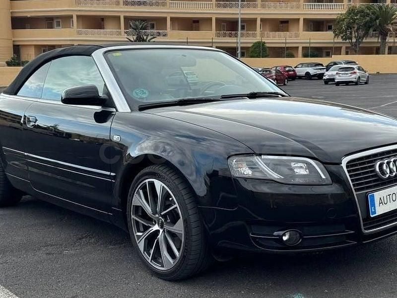 Usado Audi A4 Cabriolet Premium 163 CV (119 kW) 2006 Negro Descapotable