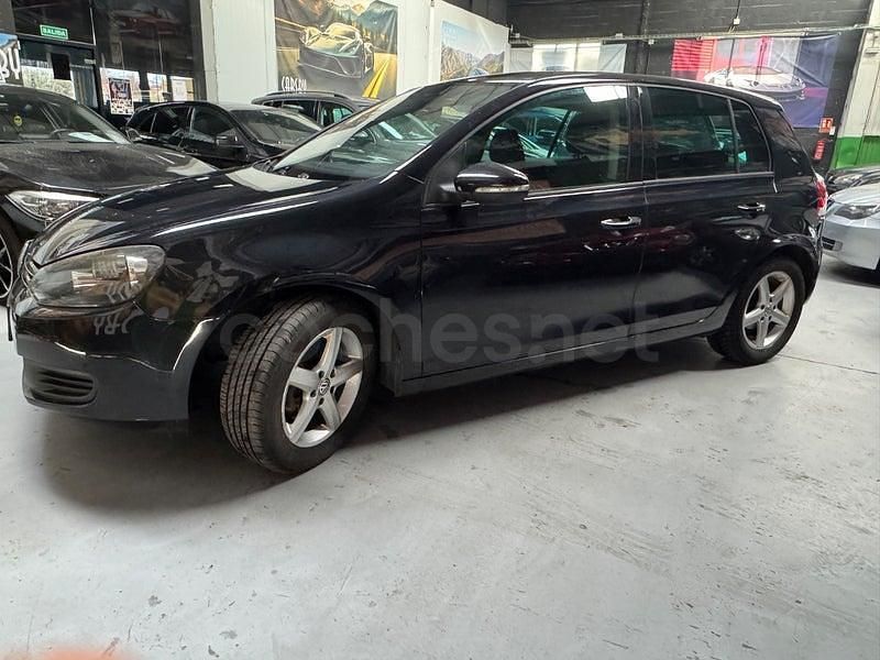 Usado VW Golf VI Highline 122 CV (89 kW) 2009 Negro Utilitario