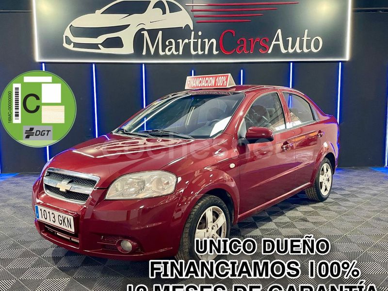 Granate Usado 2009 Chevrolet Aveo LT Berlina | 4290 € (Precio justo) - Imagen 1/4