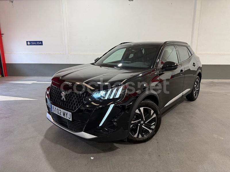 Negro Usado 2021 Peugeot 2008 GT SUV | 18.900 € (Caro) - Imagen 1/4