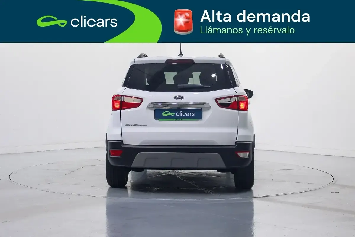 Usado Ford Ecosport Titanium 125 CV (91 kW) 2021 Blanco SUV