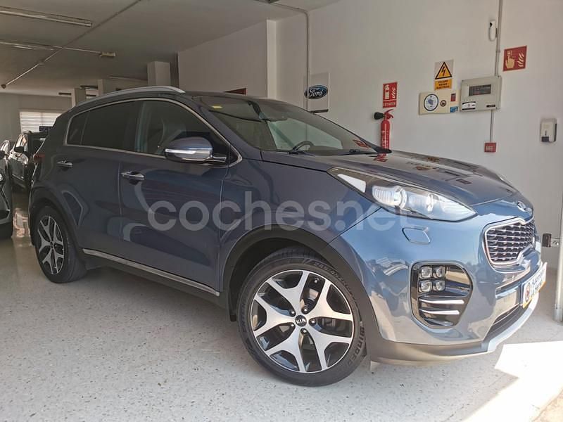 Azul Usado 2016 Kia Sportage GT-Line SUV | 14.900 € (Buen precio) - Imagen 1/4