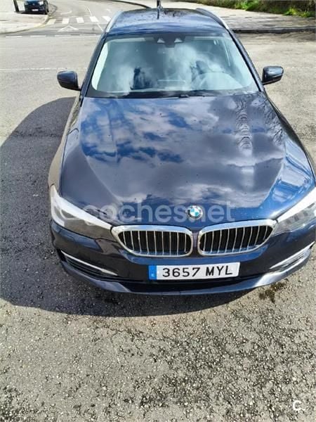 Negro Usado 2018 BMW 520 Familiar | 23.500 € (Precio justo) - Imagen 1/4