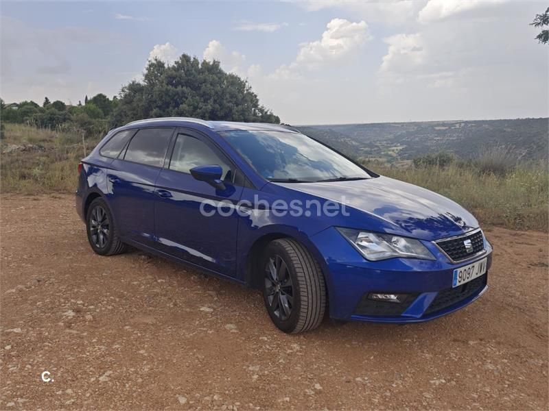 Azul Usado 2017 Seat Leon ST Style Familiar | 11.900 € (Caro) - Imagen 1/4
